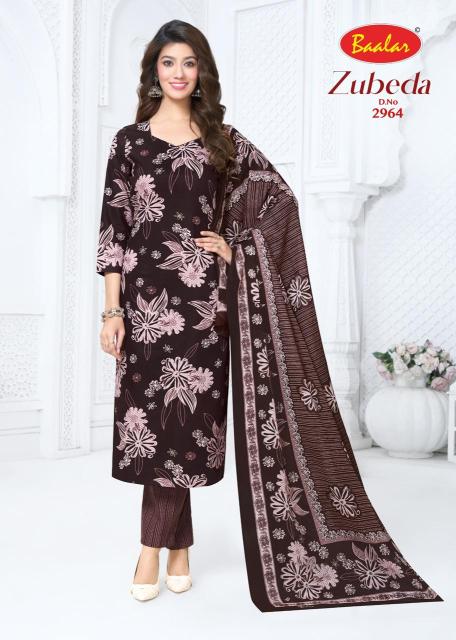 Baalar zubeda vol-29 dress material at wholesale price